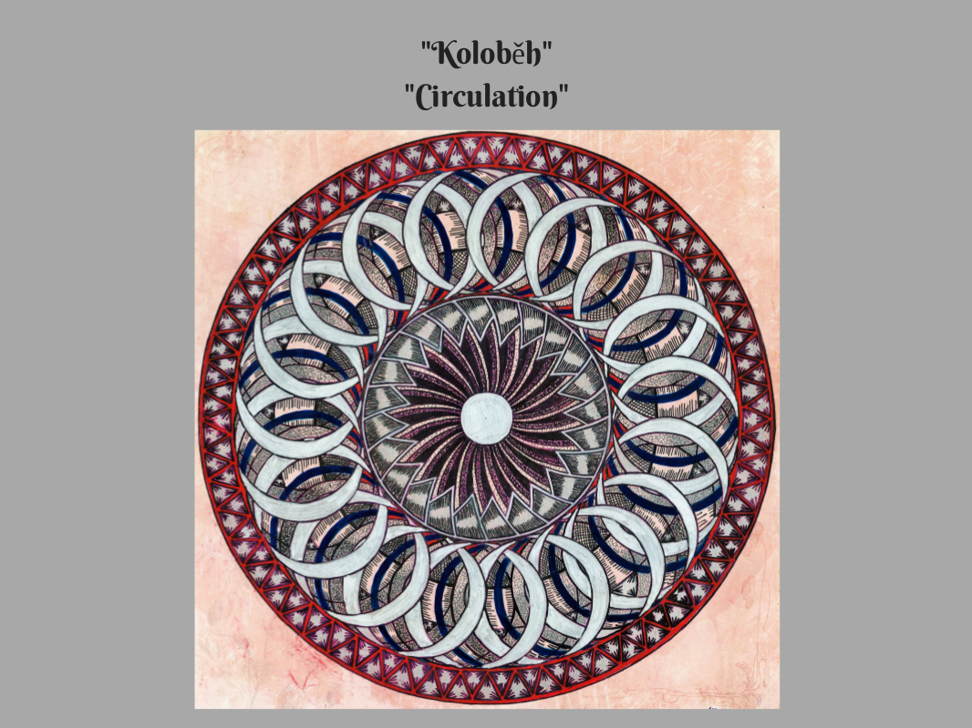 3. Mandala - "Koloběh / Circulation" - Kresba / Drawing